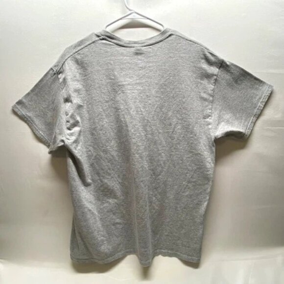 University of Arkansas Graphic T-Shirt Men's Large Razorbacks Grey Heather NCAA - Picture 4 of 8